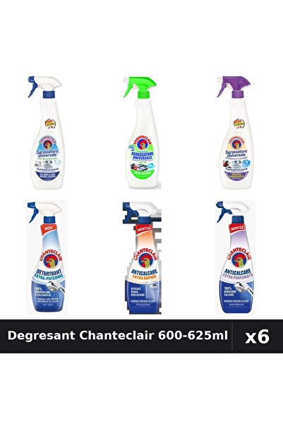 Chanteclair Set 6 Degresant Universal 600-625ml - Bicarbonat, Lamaie, Lavanda...