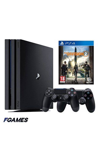 Sony Κονσόλα Playstation 4 Pro Ps4 1tb + Δύο Χειριστήρια + Tom Clancy& # x201...