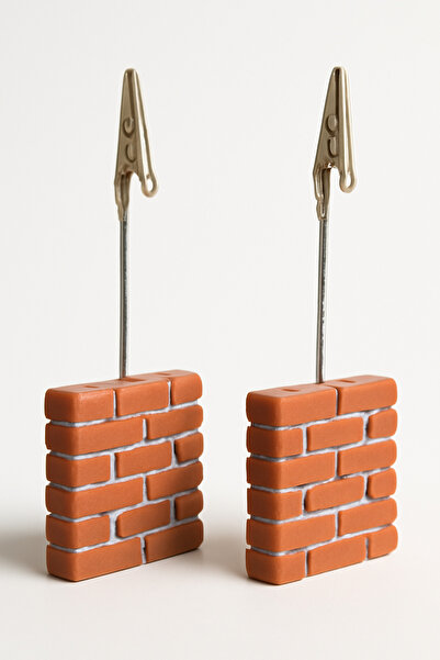 GAME SHOT Brick Wall Note Holder 2 Pieces