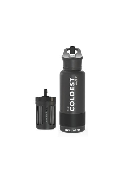 Beta Shoes Ανοξείδωτο Θερμός-Μπουκάλι 946ml (32 oz) με Καλαμάκι και Φίλτρο [κ...