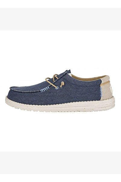 HEY DUDE Erkek Sneaker ( Günlük) HD.40952 Wally Coastline Jute 410 Navy