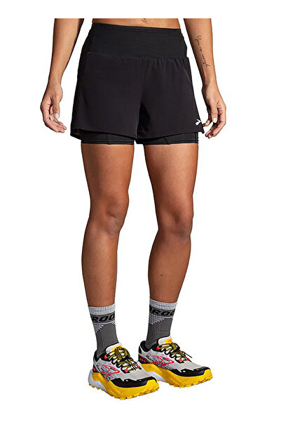 Brooks 221656001 High Point 3 2-in-1 Shor Siyah Kadın Şort