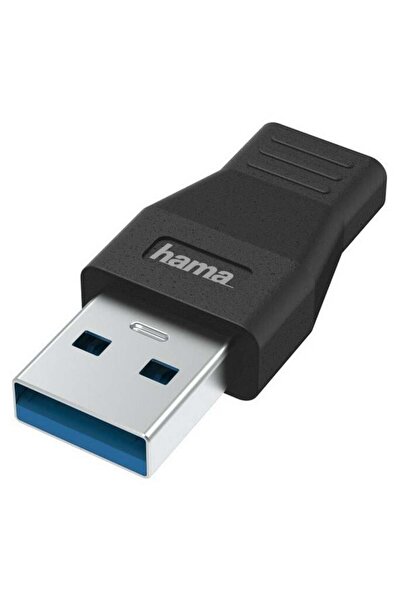 Hama USB-A plug - USB-C socket 3.2 Gen 1, 5 Gbit/s adapter