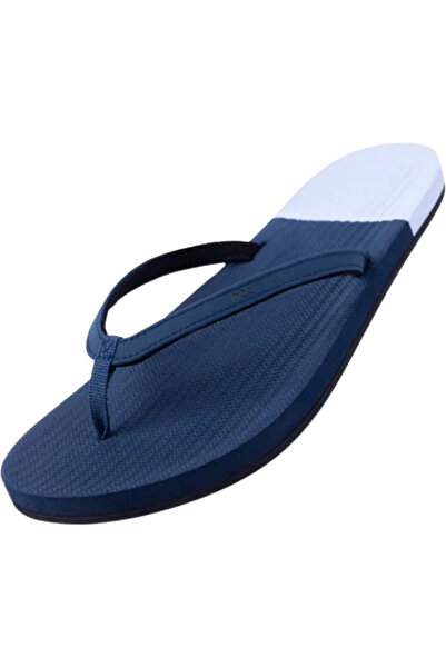 indosole Blue Color Block Flip Flop Slippers