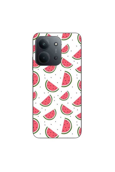 OEM Θήκη συμβατή με Xiaomi Redmi 15C από σιλικόνη gel TPU με σχέδιο καρπουζιών