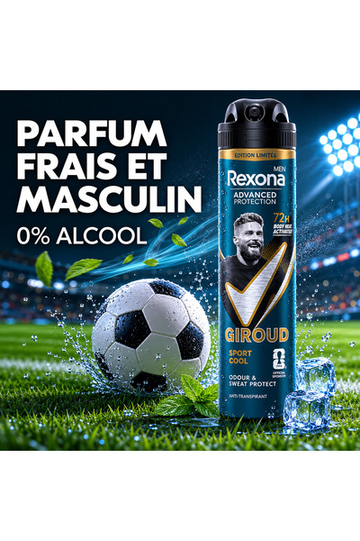 Rexona Rexona® Men Advanced Protection Giroud Sport Cool antiperspirant spray...