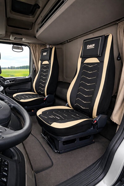 Dalauto Huse scaune camion DAF XF 106 Negru Bej