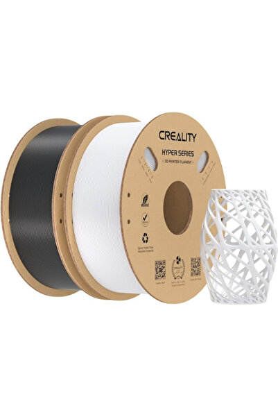 Other Creality3D PETG Νήμα Εκτυπωτή 3D 3.0mm Μαύρο 2kg 2 τεμάχια καρούλι Κωδι...