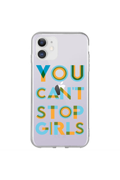 Other Apple iPhone 12 You Cant Stop Girls Transparent Silicone TPU Θήκη
