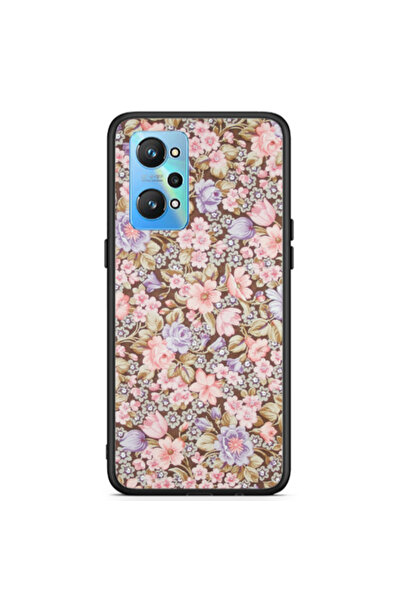 Other Realme Gt Neo 2 Blue Roses Black Glossy Θήκη