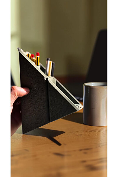 MT STUDİO Portable Premium Pen Holder with Phone Stand, Gift or Everyday Use