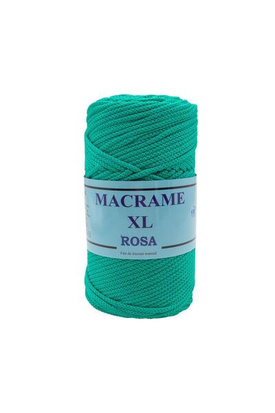 Pin Trade SRL Spool of pre-knitted thread Macrame XL Rosa 175, 100% polypropy...