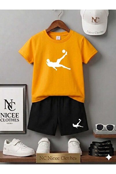 NC Nicee Clothes ΚΑΛΟΚΑΙΡΙΝΟ ΠΑΙΔΙΚΟ ΜΠΛΟΥΖΑΚΙ ΚΑΙ ΣΟΡΤΣ UNISEX (ΜΕ ΛΕΥΚΗ ΣΤΑ...