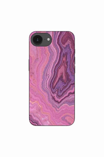 OEM Husa compatibila cu Apple iPhone 16e Silicon Gel Tpu Model Pink Quartz Ma...