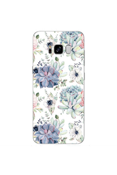 Other Samsung S8 Plus Flower 56 Transparent Silicone TPU Θήκη