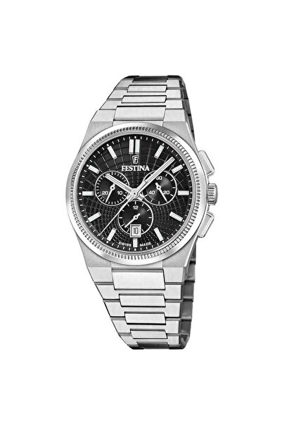 FESTİNA Ρολόι Ανδρικό Bracelet Stainless Steel Swiss Made F20059/4