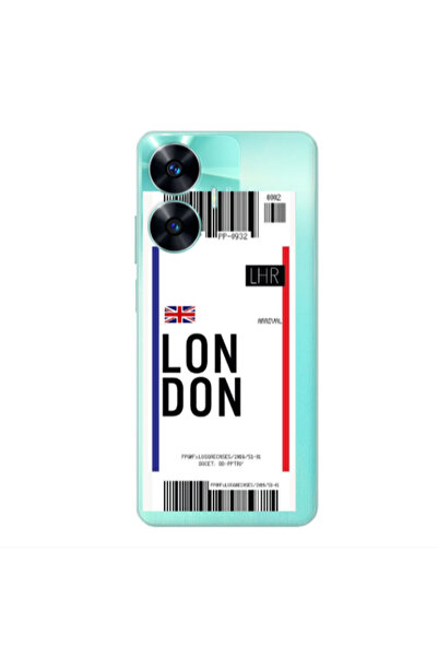 Other Realme C55 London Arrival Transparent Silicone TPU Θήκη