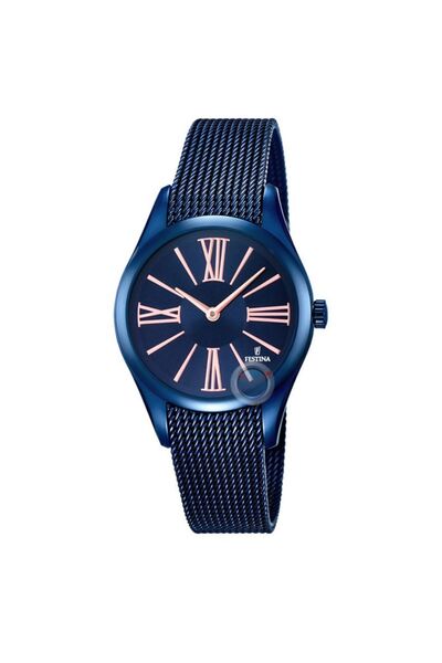 FESTİNA Ρολόι Γυναικείο μπλε Stainless Steel 29mm κωδ F16963/1