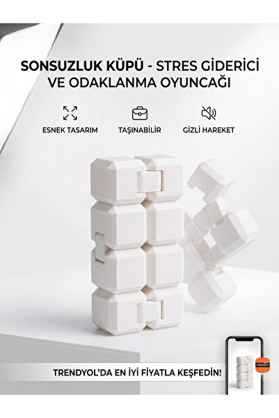 Sonsuzluk Küpü - 3D Baskı Stres Oyuncağı