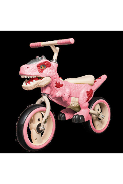 Maison Elise Bicicletă fără pedale pentru copii, model dinozaur, cu muzică, p...