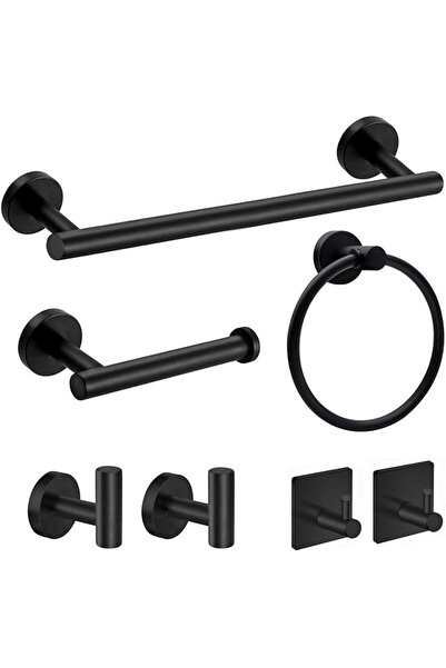 The Bros Bathroom Hardware Set Towel Bar Set 7PCS – ® Upgraded Bathroom Hardw...