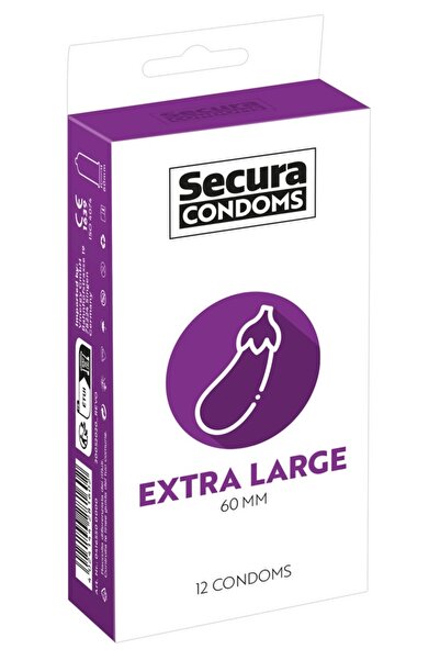 Secura Prezervative din latex – Extra-mari pentru un confort sporit