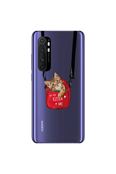 Other Xiaomi Mi Note 10 Lite Are you kitten Transparent Silicone TPU Θήκη