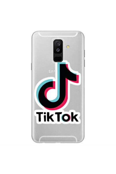 Other Samsung A6 Plus Tik Tok Transparent Silicone TPU Θήκη
