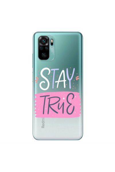 Other Xiaomi Redmi Note 10S Stay True Transparent Silicone TPU Θήκη