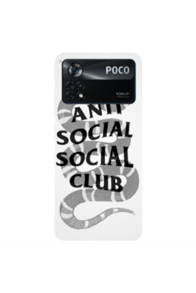Other Xiaomi Poco X4 Pro Social club Transparent Silicone TPU Θήκη