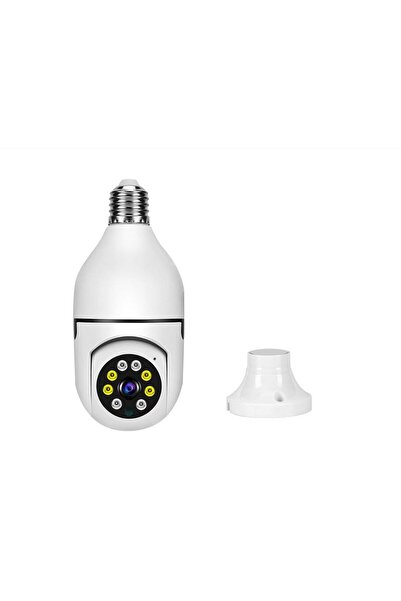OEM Camera de supraveghere WiFi tip bec, Full HD 1080p, rotire 360°, vizualiz...