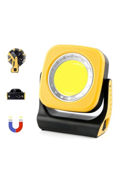 Eray Lampă de lucru LED reîncărcabilă magnetică ErayLife, 1000 lumeni, COB, 5...