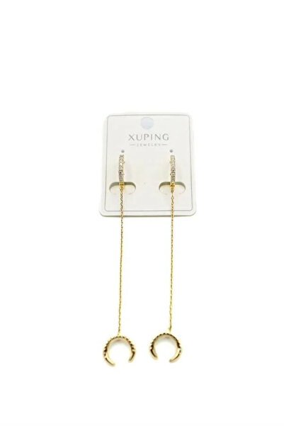 Marsilyan Nvdn- Ieg - Chain Earrings - Gold Iegrs-Nvdn1