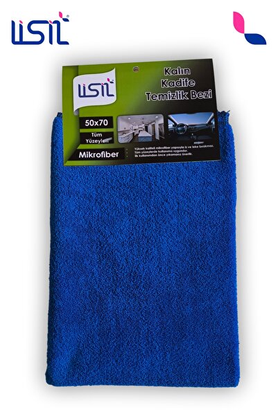Kalın Kadife Mikrofiber Temizlik Bezi | 50x70 Büyük Boy | 420 GSM | Tüm Yüzeyler