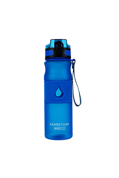 KANGZYUAN Sports Bottle, Blue, 530 ML