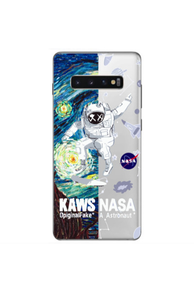 Other Samsung S10 Plus Kaws Transparent Silicone TPU Θήκη