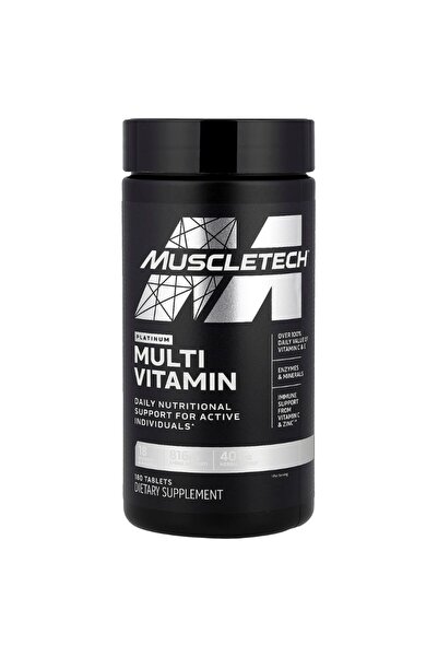 MUSCLETECH Platinum Multivitamin, 180 Tablets