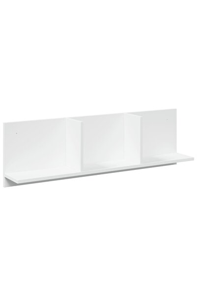 vidaxl Dulap de perete, alb, 100x16,5x30 cm, lemn prelucrat