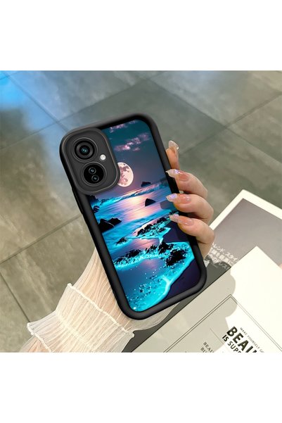 Hontinga حافظة هاتف من السيليكون متوافقة مع هاتف Tecno Camon 19 Neo، حافظة حم...