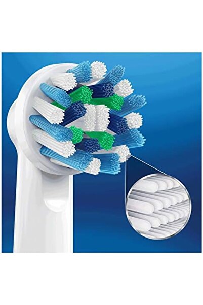 Yıldızan Terra Organic Oral-B Crossaction Brushes with Refills, 8 Units Terra...