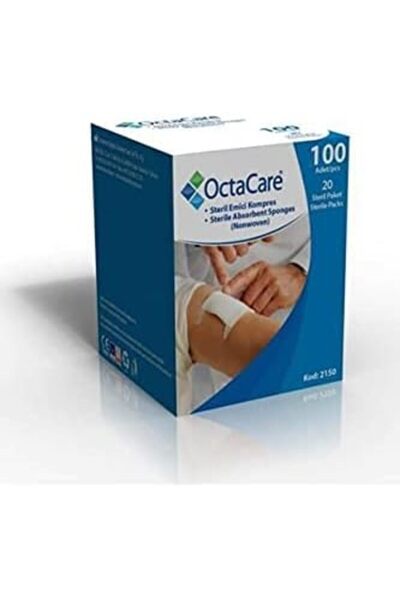 Yıldızan Terra Organik Octacare Steril Emici Kompres - Gazlı Bez 7,5x7,5cm (1...