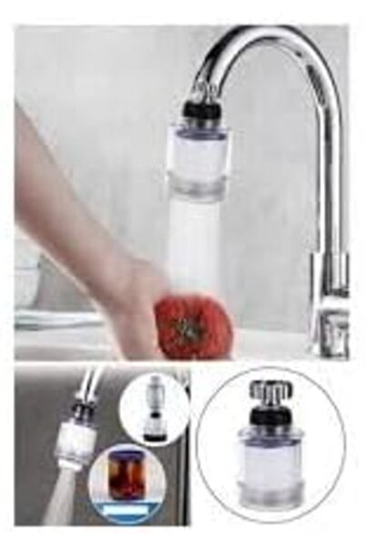 Yıldızan Terra Organik Yapi Anti-Limescale 360 Degree Rotating Faucet Head Co...