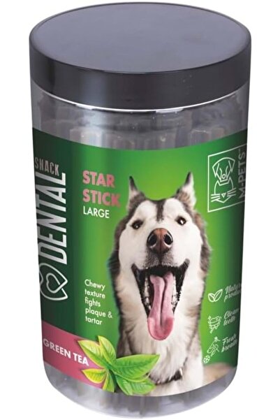 Yıldızan Terra Organik Dental Snack Green Tea Star Stick Large Reward 510Gr T...