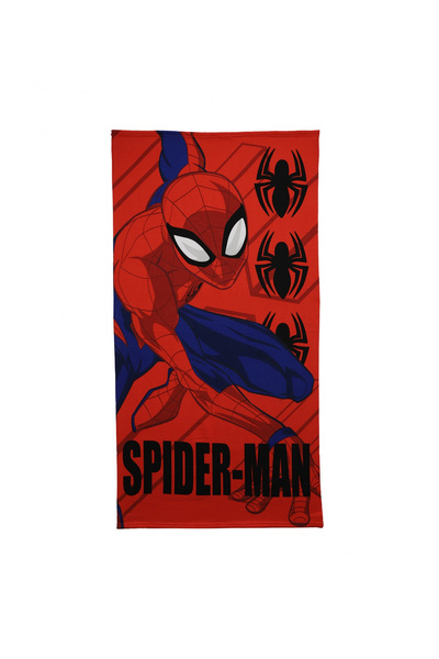 SPIDERMAN prosop din poliester, 140x70cm Roșu