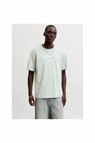 Jack & Jones Tricou gri pentru bărbați Eterna (12298583-BW)