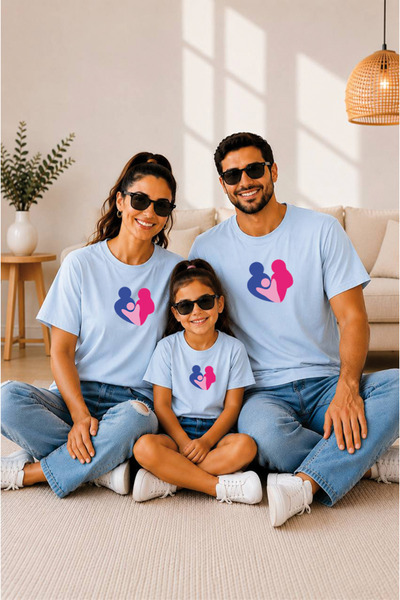 genosha Combinație de familie 100% bumbac Vândut la unitate Tricou supradimen...
