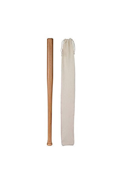 Ayawaska Bata de baseball din lemn masiv 34 inch, cu sac de transport din iut...