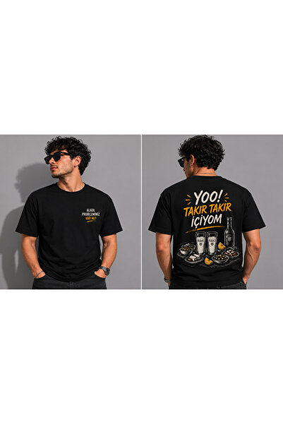 MiniHouse Aveți un problemă de alcoolism? Tricou supradimensionat cu imprimeu...