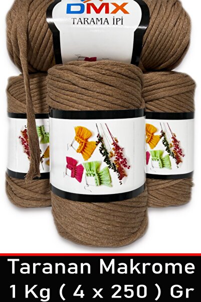 Diva İplik 4 mm Luxury Taranan Macrame Cord - Single Strand - 222 Camel
