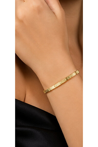 GB Sign PREMİUM GOLD COLLECTİON ÇELİK BİLEKLİK
